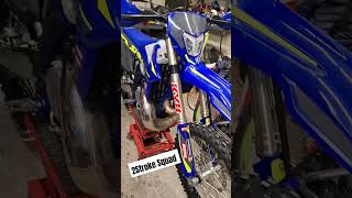 Sherco SE300 Factory 2025 upgrade 2stroke motocross enduro Sherco se300 [upl. by Nileek]