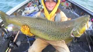 New IGFA world record Brown Trout [upl. by Felipe]