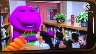 Barney outtakes bloopers Booker t bookworm got scared of Barney singing [upl. by Niliak]