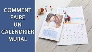 Calendrier mural personnalisé  📆 200 modèles créatifs [upl. by Manley]