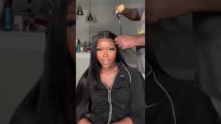 Learn how to do Baby Hair on a Lace Wig boldholdgelly [upl. by Eiramannod]