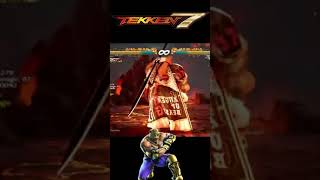 Tekken 7 KING Easy Grapple Combo tekken7 playstation broispro [upl. by Kitti]