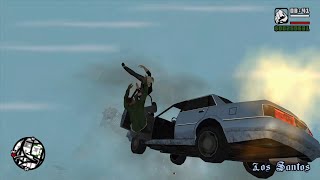 GTA San Andreas Monster Truck Glitch Funny Compilation 2 [upl. by Halil]