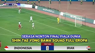 🔴Sedang Berlangsung ● TIMNAS INDONESIA VS IRAK ● KUALIFIKASI PIALA DUNIA 2026 ● ilustrasi dan Berita [upl. by Sobmalarah]