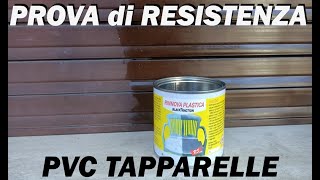 RS PROVA di RESISTENZA su PVC TAPPARELLE [upl. by Leinaj]