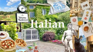 Italian summer a video journal 🍋 [upl. by Ahsenar]