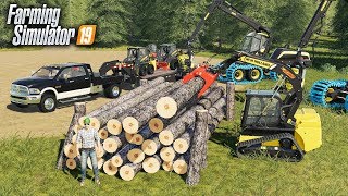 FS19  8 Elaborando Pacas de Paja  John Deere 6M Series [upl. by Moyer434]