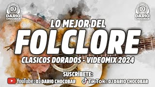 LO MEJOR DEL FOLCLORE ARGENTINO  CLÁSICOS DORADOS  VIDEOMIX 2024  Dj Darío Chocobar 😎 [upl. by Richella]