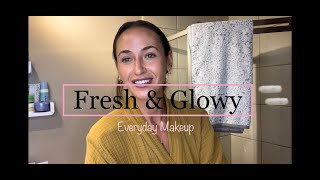 Fresh amp Glowy Everyday Makeup [upl. by Berg]