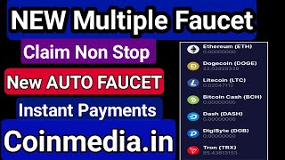 High Paying Faucet  Multiple Currencies  Claim Every 0 Minute Unlimited  NEW AUTO FAUCET 2024 [upl. by Douglas881]