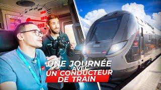 Une journée avec un conducteur de train [upl. by Delahk]