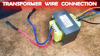 How To Check UPS Transformer Wire Connection  OLD Ups 4 Wire Transformer AC Wire Find Out [upl. by Iniretake992]