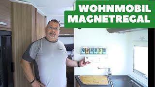 MagnetRegal für Wohnmobil und Camper mit Küchenrollenhalter [upl. by Shaefer573]