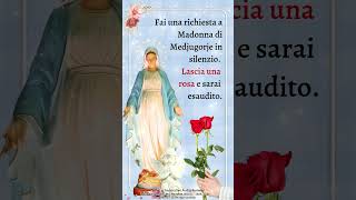 Fai una richiesta a Madonna di Medjugorje in silenzio 2 gesù [upl. by Critta642]