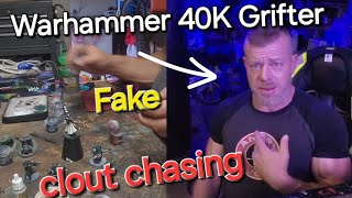 Worlds Strongest Marine is Grifting Warhammer 40K DEI Bandwagon for Clout Exposed as Fake Fan [upl. by Aifas]