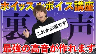 高い声を出す為に必須の裏声練習がコレ！一緒にやってみよう【ホイッスルボイス スーパーヘッドボイス】 [upl. by Udella]