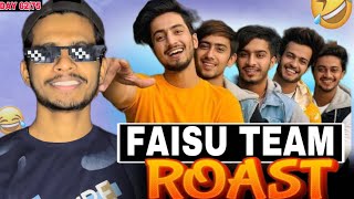 FAISU TEAM 07 ROAST MrFaisu trending youtubevideo viralvideo [upl. by Hartill]