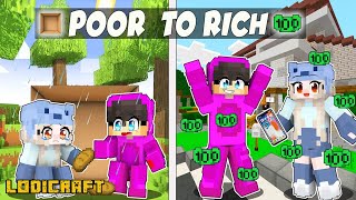 ❤️The Best POOR to RICH STORY in Minecraft [upl. by Gar]