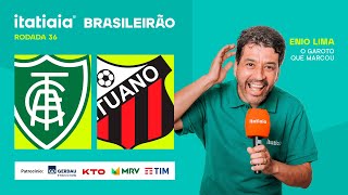 AMÉRICA X ITUANO AO VIVO NA ITATIAIA  REACT DA SÉRIE B DO BRASILEIRO [upl. by Naic]