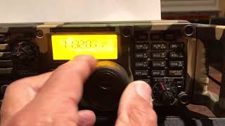 ICOM IC7200 Audio Mod comparison [upl. by Ennavoj]