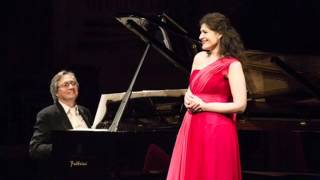 Anja Harteros in Recital  Brahms  Dein blaues Auge [upl. by Myrle]