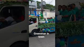 Greenman in Urdaneta City [upl. by Eatnahs]