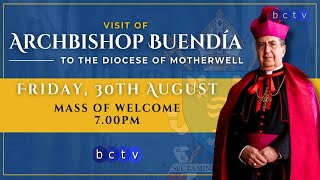 Holy Mass with Papal Nuncio  Opening Mass  Motherwell Cathedral  30 August 2024 [upl. by Randie]