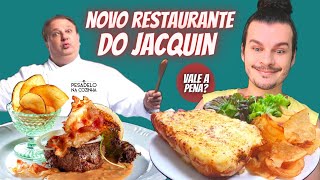 PROVAMOS O CARDÁPIO DO NOVO RESTAURANTE DO CHEF JACQUIN DO PESADELO NA COZINHA  Vale a pena [upl. by Eillah]