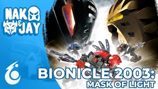 BIONICLE 2003 Mask of Light  Nak amp Jay EP36 [upl. by Laehcym]