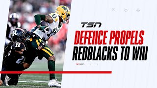 We live for it Lamont on defence carrying Redblacks to victory on Friday [upl. by Rochemont]