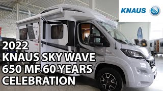 KNAUS SKY WAVE 650 MF 60 YEARS 2022 Motorhome 698 m [upl. by Doerrer]