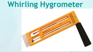 Whirling Hygrometer or Sling Psychrometer [upl. by Gone76]