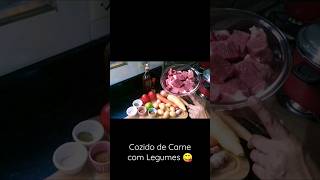 Cozido de Carne com Legumes vídeo completo no canal 😋 [upl. by Derby]