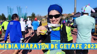 Media maraton de Getafe 2023  MMP 🏃‍♂️👟 [upl. by Suoirrad]