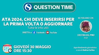 Tutorial terza fascia ATA 2024 chi deve inserirsi per la prima volta o aggiornare [upl. by Ytinirt523]