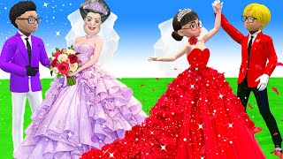 Scary Teacher 3D vs Squid Game Marry Dressing Wedding Style Beautiful or Erro 5 Times Challenge [upl. by Nuris578]