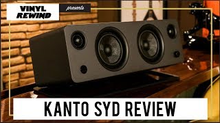 Kanto SYD allinone speaker product review  Vinyl Rewind [upl. by Assitruc]