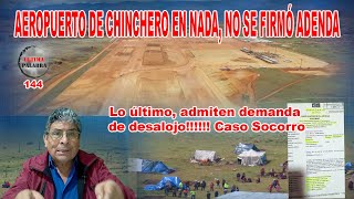 AEROPUERTO DE CHINCHERO EN NADA NO SE FIRMÓ ADENDA [upl. by Ahsinehs837]