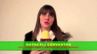 Mensaje navideño de Dayaceli Cervantes para Como dice el dicho [upl. by Brothers]