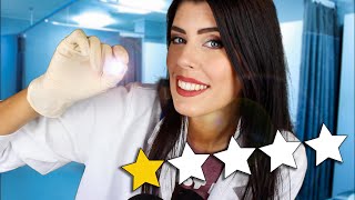 ASMR ita  💊 MEDICO MENO VOTATO ti visita al PRONTO SOCCORSO [upl. by Rosel]