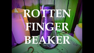 Yard HauntHalloween Prop HowTo Rotten Finger Beaker [upl. by Ainesey]