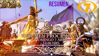 Completo Resumen Procesiones Semana Santa 2024 Guatemala Canal 7 [upl. by Acebber657]