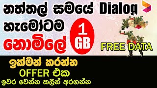 Dialog new FREE DATA offer 2022  Free Mobile Data sihala නොමිලේ ඩේටා🤩 [upl. by Jona281]