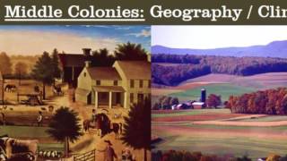 13 Colonies Comparing Regions New England Middle and Southern [upl. by Ragse64]