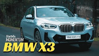 2022 BMW X3 review  BMW X3 is Energiser bunny on rocket fuel  Forbes India Momentum [upl. by Joell715]