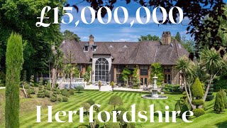 £15000000 Hertfordshire mansion with Damion Merry Luxury Property Partners [upl. by Salas]