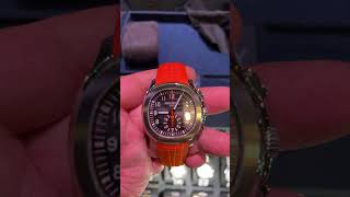 Patek 5968A Aquanaut Chronograph watches trilogywatches watchprosalon2024 [upl. by Lohcin307]