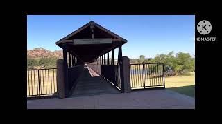 Quartz Mountain State Park  Campground loop to Lodge [upl. by Aseela528]