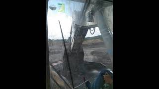 pengupasan lahan baru Liebherr R9350 loading overburden HD CAT 785 [upl. by Hally]