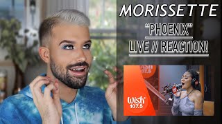 MORISSETTE REACTION  â€œPHOENIXâ€ LIVE  WISH 1075 BUS no [upl. by Antrim]